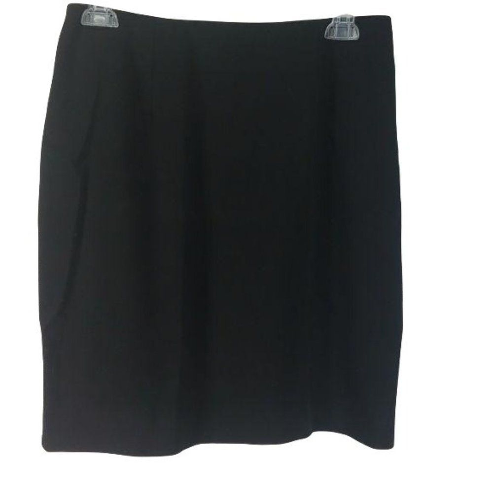 Pantology Black A Line size 12 zipper back‎ Skirt